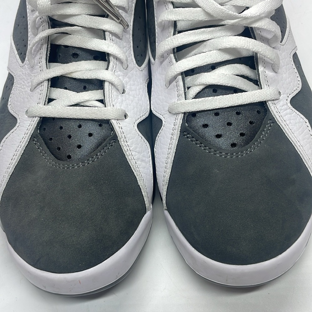 Men’s Air Jordan 7 Retro White/Gray/Purple CU9307-100 USED Size 9.5 without box - Picture 11 of 11
